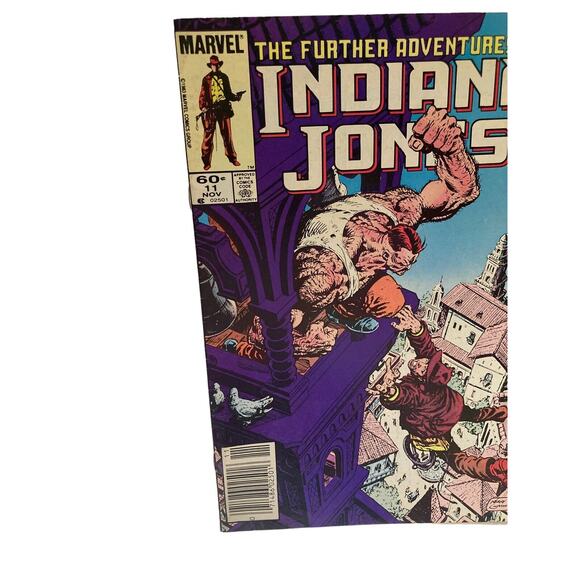 Vintage The Futher Adventures Of Indiana Jones Comic Books Issues 11 12 1983 - Picture 2 of 11